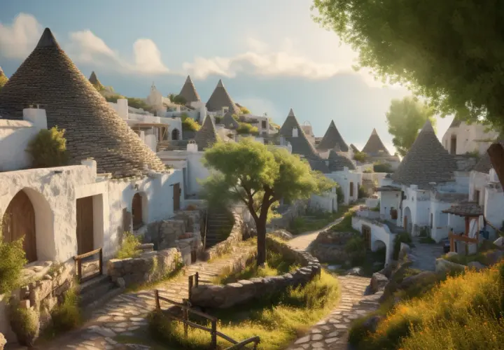 Trulli w Alberobello: unikalne włoskie domy z kamienia