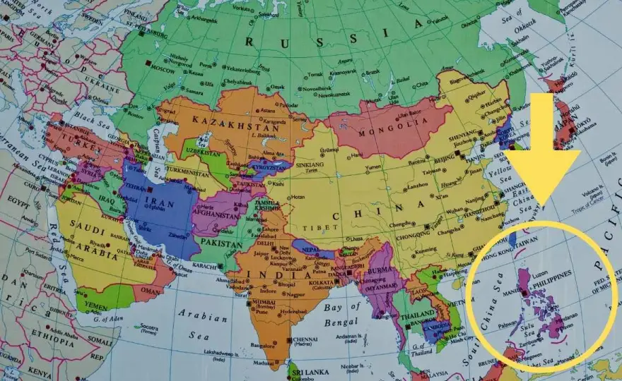 Gdzie leżą Filipiny mapa: odkryj ich położenie w Azji Południowo-Wschodniej