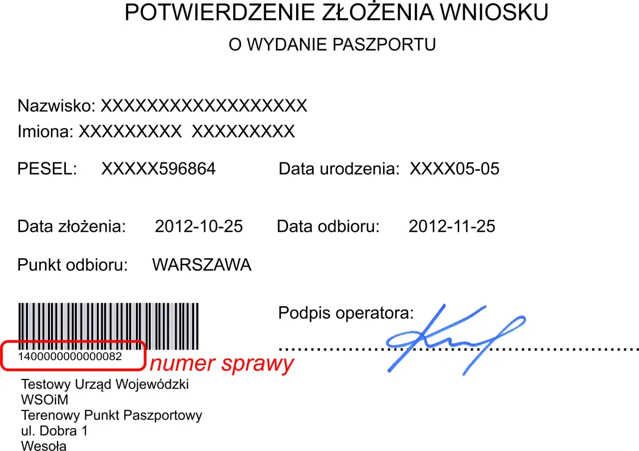 dokumenty do odbioru paszportu dorosły